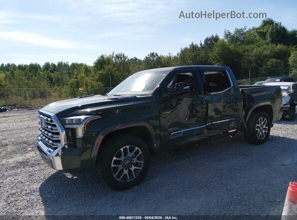 5TFMC5DB5PX033546 2023 TOYOTA TUNDRA HYBRID Зеленый Передняя левая четверть
