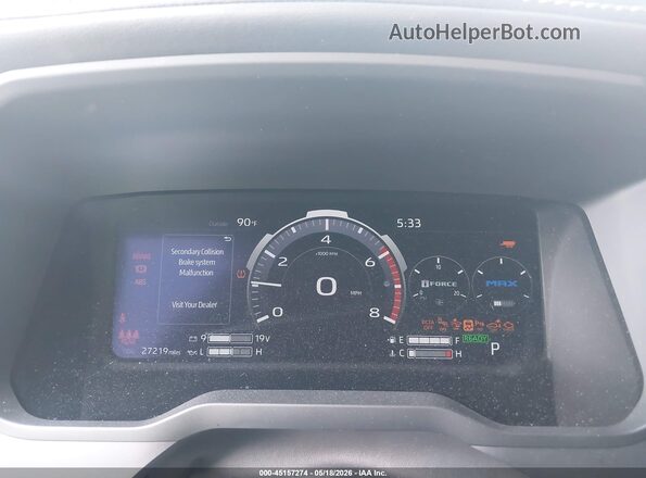 5TFMC5DB5RX073399 2024 TOYOTA TUNDRA HYBRID Белый Вид задних сидений