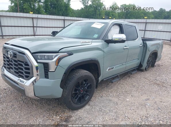 5TFMC5DB7SX106716 2025 TOYOTA TUNDRA HYBRID Green Передня ліва чверть