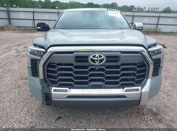 5TFMC5DB7SX106716 2025 TOYOTA TUNDRA HYBRID Green Вид задньої частини салону
