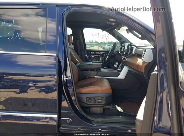 5TFMC5DB9SX098781 2025 TOYOTA TUNDRA HYBRID Black წინა სალონის ხედი