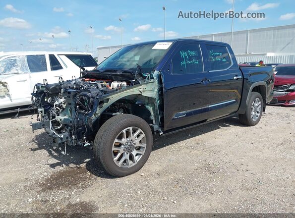 5TFMC5DB9SX098781 2025 TOYOTA TUNDRA HYBRID Black წინა მარცხენა ხედი სამი მეოთხედიდან