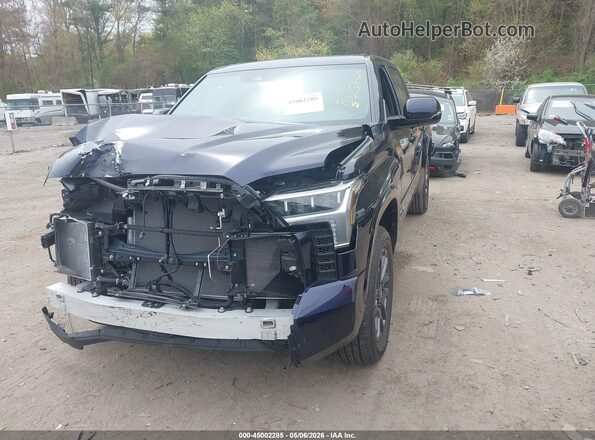 5TFNA5DB5SX307041 2025 TOYOTA TUNDRA Blue წინა მარცხენა ხედი სამი მეოთხედიდან
