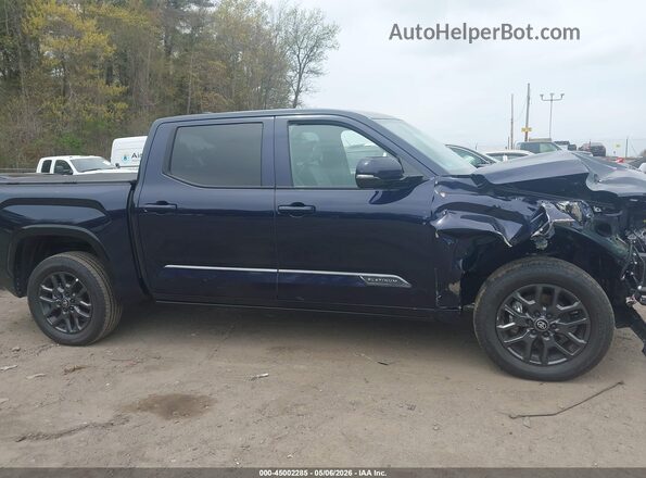 5TFNA5DB5SX307041 2025 TOYOTA TUNDRA Blue უკანა სალონის ხედი