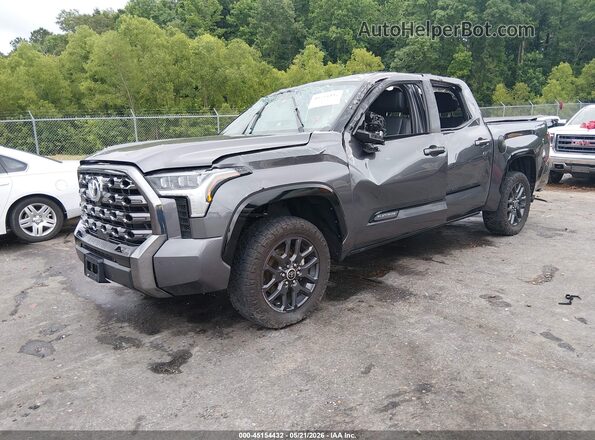 5TFNA5DB7PX104580 2023 TOYOTA TUNDRA Gray Vista tres cuartos delantera izquierda