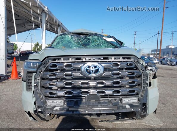 5TFNC5DB5RX075027 2024 TOYOTA TUNDRA HYBRID Серый Вид щитка приборов