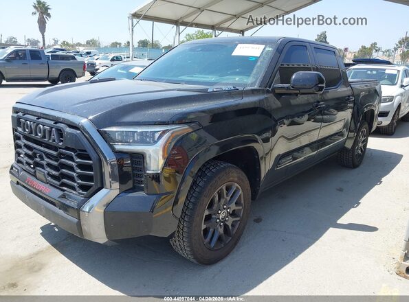 5TFNC5DB9PX039211 2023 TOYOTA TUNDRA HYBRID Black წინა მარცხენა ხედი სამი მეოთხედიდან