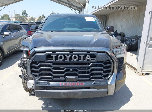 5TFNC5DB9PX039211 2023 TOYOTA TUNDRA HYBRID Black უკანა სალონის ხედი