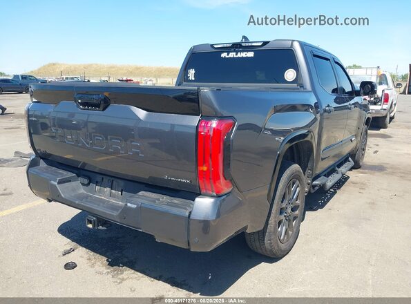 5TFNC5DB9SX103272 2025 TOYOTA TUNDRA HYBRID Gray Tył prawy