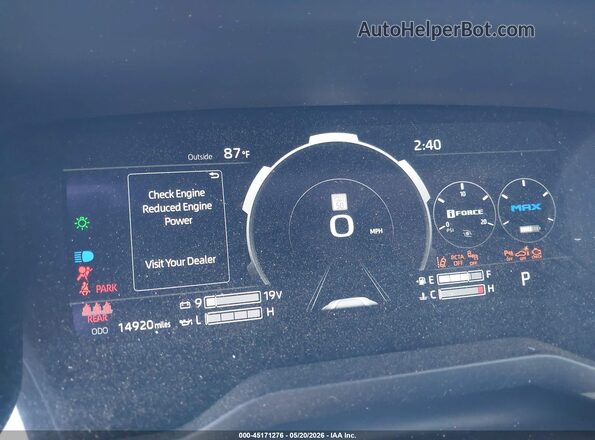 5TFNC5DB9SX103272 2025 TOYOTA TUNDRA HYBRID Gray Widok tylnych siedzeń