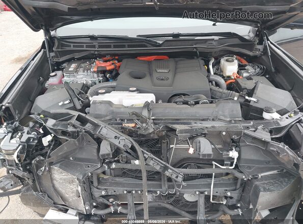 5TFPC5DB2SX113599 2025 TOYOTA TUNDRA HYBRID Black უკანა ხედი