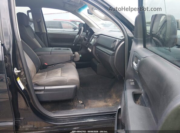 5TFRM5F10GX102585 2016 TOYOTA TUNDRA Black Vista interior delantera