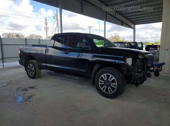 5TFRM5F10KX136244 2019 TOYOTA TUNDRA Black Передня права чверть
