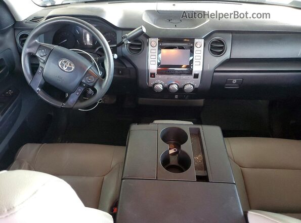 5TFRM5F10KX136244 2019 TOYOTA TUNDRA Black Вид панелі приладів