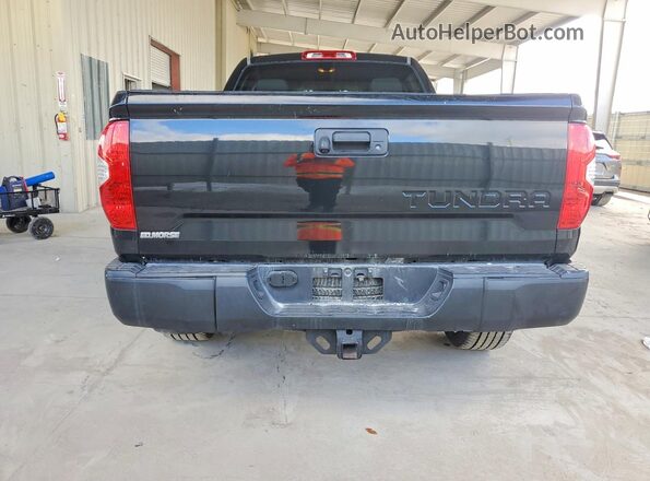 5TFRM5F10KX136244 2019 TOYOTA TUNDRA Black Вид ззаду
