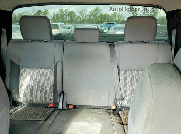 5TFRM5F13KX142300 2019 TOYOTA TUNDRA Black უკანა სავარძლების ხედი