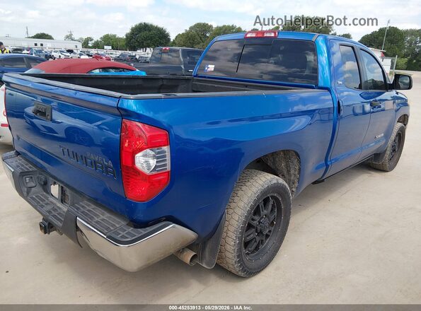 5TFRM5F1XHX111859 2017 TOYOTA TUNDRA Blue Задня права чверть