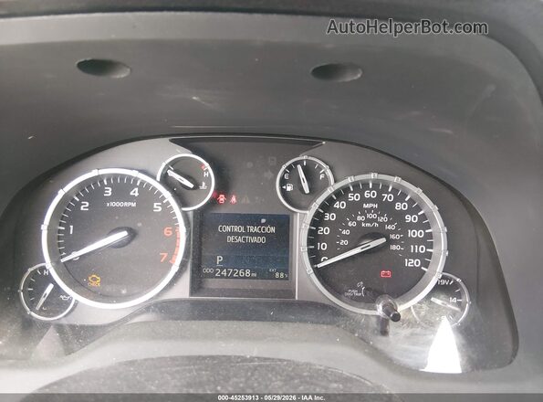 5TFRM5F1XHX111859 2017 TOYOTA TUNDRA Blue Вид задніх сидінь