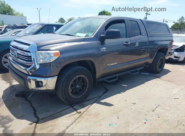 5TFRW5F11GX206822 2016 TOYOTA TUNDRA Серый Передняя левая четверть