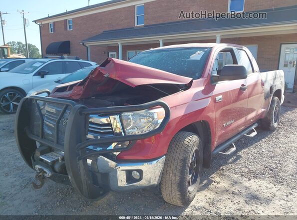 5TFRW5F19GX208575 2016 TOYOTA TUNDRA Red Przód lewy