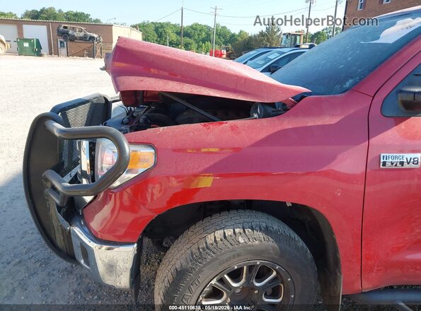 5TFRW5F19GX208575 2016 TOYOTA TUNDRA Red Widok deski rozdzielczej