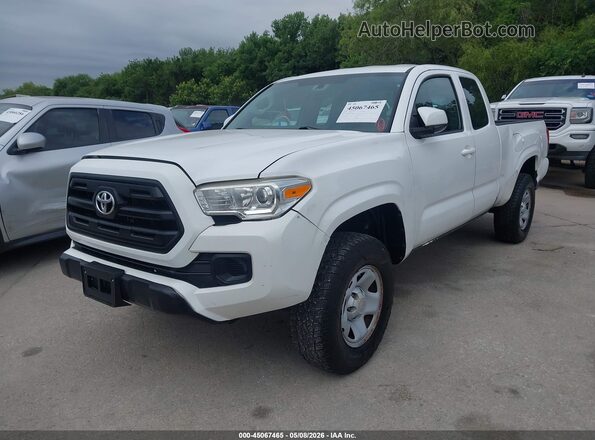 5TFRX5GN2HX075352 2017 TOYOTA TACOMA Белый Передняя левая четверть