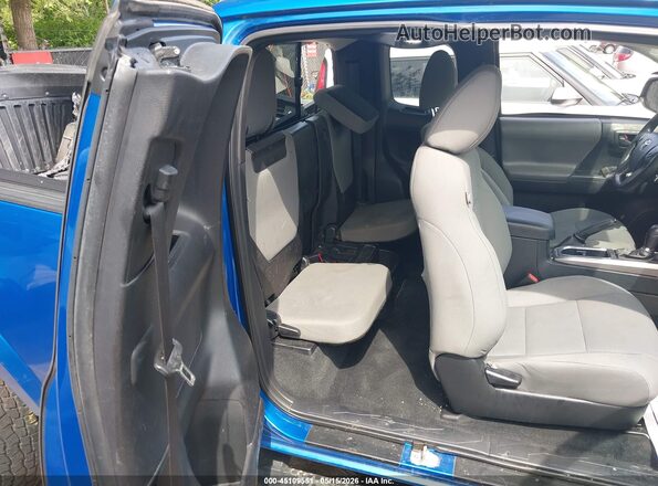 5TFSX5ENXGX046667 2016 TOYOTA TACOMA Blue Vista de la etiqueta del VIN