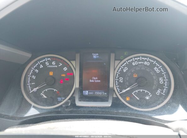 5TFSX5ENXGX046667 2016 TOYOTA TACOMA Blue Vista de los asientos traseros