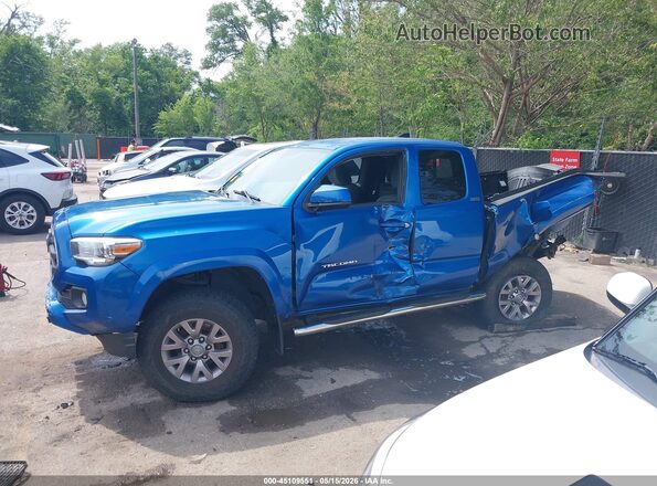 5TFSX5ENXGX046667 2016 TOYOTA TACOMA Blue 