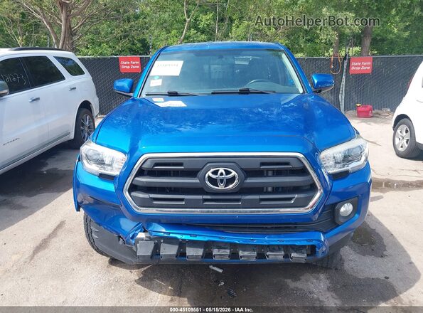 5TFSX5ENXGX046667 2016 TOYOTA TACOMA Blue Vista interior trasera