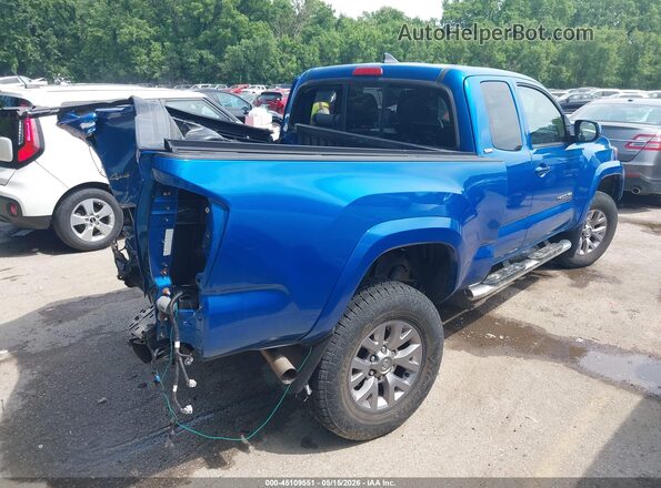 5TFSX5ENXGX046667 2016 TOYOTA TACOMA Blue Trasero derecho