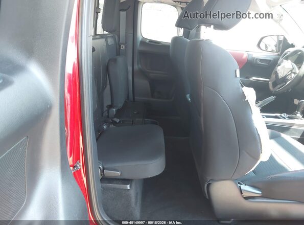 5TFSZ5AN6KX201062 2019 TOYOTA TACOMA Red Widok naklejki z numerem VIN