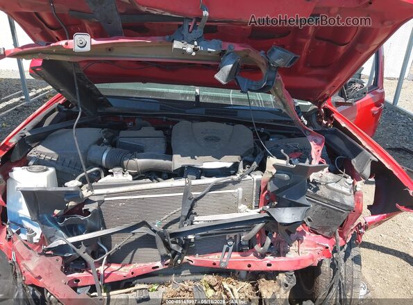 5TFSZ5AN6KX201062 2019 TOYOTA TACOMA Red Widok z tyłu