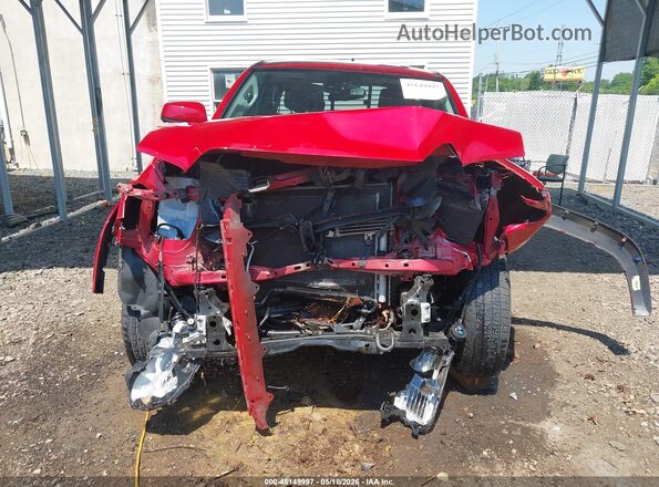 5TFSZ5AN6KX201062 2019 TOYOTA TACOMA Red Widok zestawu wskaźników