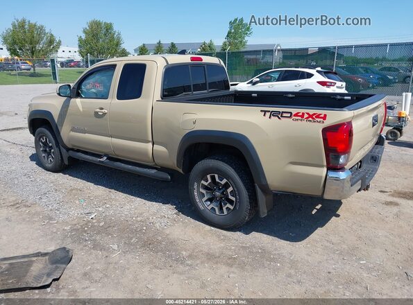 5TFSZ5AN8KX192087 2019 TOYOTA TACOMA Tan Trasero izquierdo