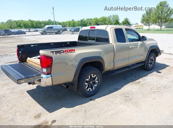 5TFSZ5AN8KX192087 2019 TOYOTA TACOMA Tan Trasero derecho