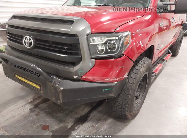 5TFUM5F10HX069292 2017 TOYOTA TUNDRA Red 