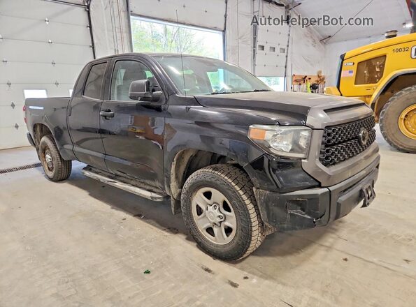 5TFUM5F12KX083914 2019 TOYOTA TUNDRA Черный Передняя правая четверть