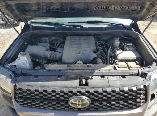 5TFUM5F12KX083914 2019 TOYOTA TUNDRA Черный Вид задней части салона