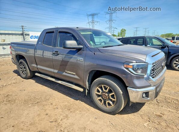 5TFUW5F13KX777621 2019 TOYOTA TUNDRA Серый Передняя правая четверть