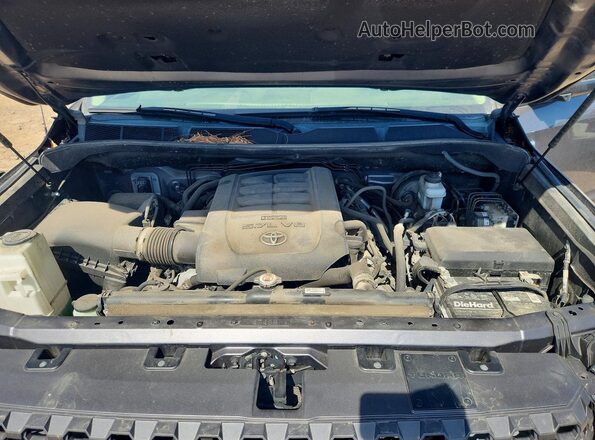 5TFUW5F13KX777621 2019 TOYOTA TUNDRA Серый Вид задней части салона