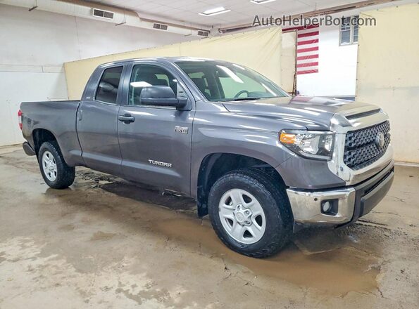 5TFUY5F1XMX049341 2021 TOYOTA TUNDRA Gray Przód prawy