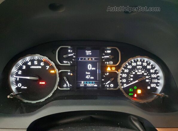 5TFUY5F1XMX049341 2021 TOYOTA TUNDRA Gray Widok zestawu wskaźników