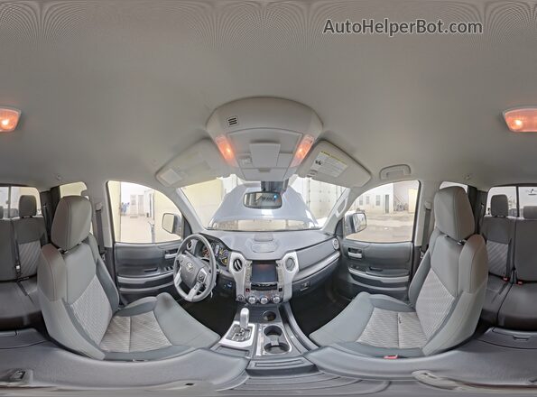 5TFUY5F1XMX049341 2021 TOYOTA TUNDRA Gray Widok naklejki z numerem VIN