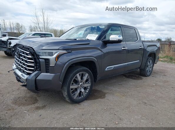 5TFVC5DB9PX036681 2023 TOYOTA TUNDRA HYBRID Gray Front left