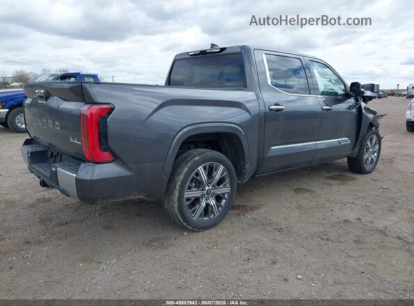 5TFVC5DB9PX036681 2023 TOYOTA TUNDRA HYBRID Gray Rear right