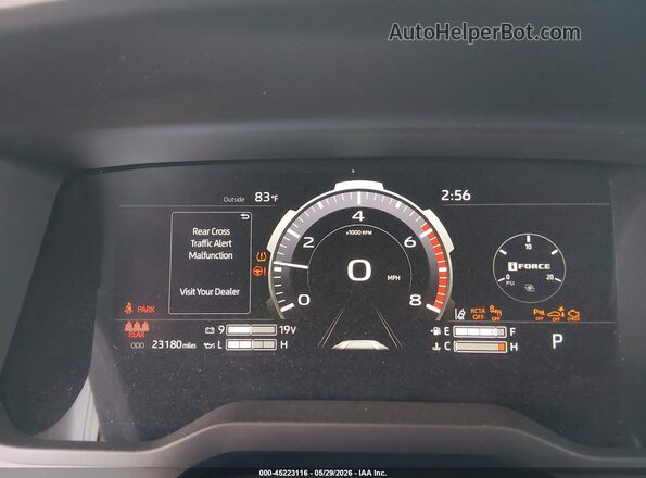 5TFWA5DB0RX237074 2024 TOYOTA TUNDRA Черный Вид задних сидений