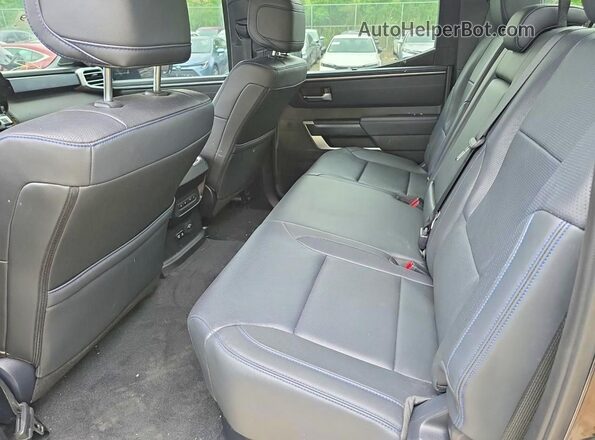 5TFWC5DB0SX090593 2025 TOYOTA TUNDRA Black Вид задньої частини салону
