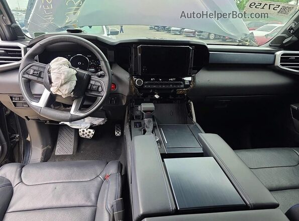 5TFWC5DB0SX090593 2025 TOYOTA TUNDRA Black Вид панелі приладів