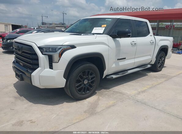 5TFWC5DB7RX053194 2024 TOYOTA TUNDRA HYBRID White Առջևի ձախ երեք քառորդ տեսարան
